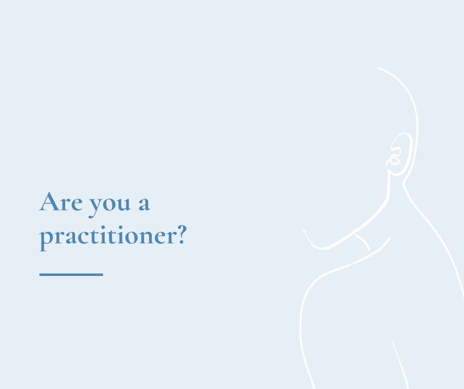 Are you a practitioner?